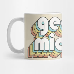 Retro George Michael Mug